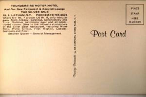 Unused pre-1980 SILVER SPUR RESTAURANT - Latham New York NY postcard y3098
