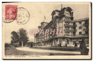 Old Postcard Evian les Bains The Royal Hotel