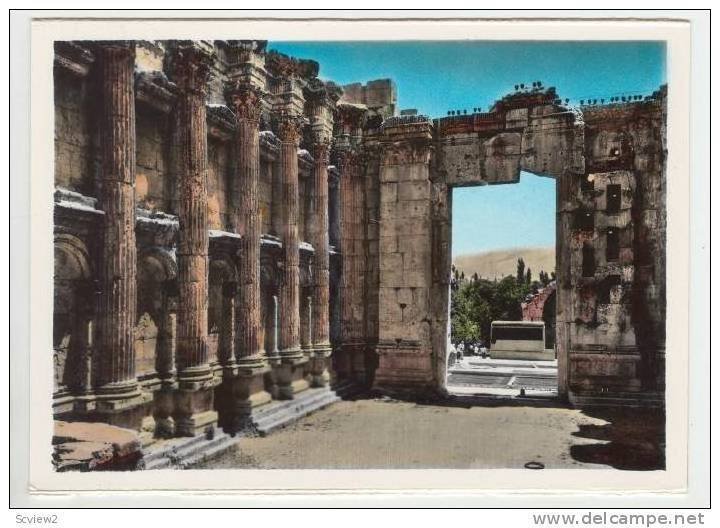 RP,  Temple of Bacchus, Lebanon, 1930-50s