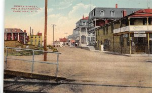 Perry Street From Boardwalk Cape May, New Jersey NJ