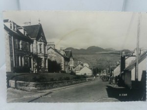 Vintage RP Postcard Main Street Killin Stirling Scotland 1960s