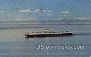 MV Valcour, Ferry Crossing - Shelburne Harbor, Vermont VT  