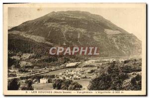 Old Postcard Les Houches Vue Generale L & # 39Aiguillette