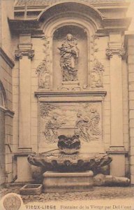 Belgium Liege Fontaine de la Vierge par Del Coup