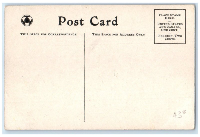 c1910 Illinois Trust & Savings Bank Chicago Illinois IL Antique Postcard