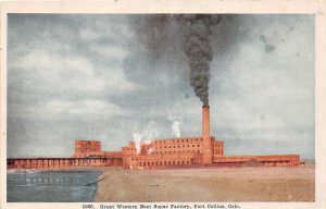 J23/ Fort Collins Colorado Postcard c1910 Great Western Sugar Beet Factory  225