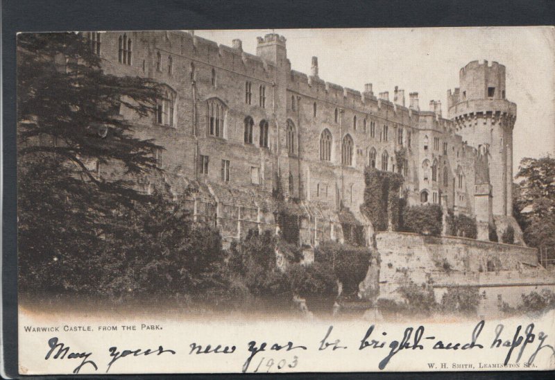 Warwickshire Postcard - Warwick Castle From The Park   RS15093