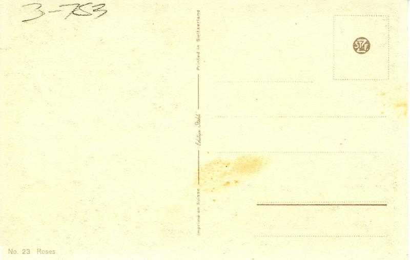 Flowers -   Roses                            (Edition Stehli #23)