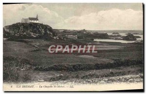 Old Postcard Ile Brehat La Chapelle St Michel