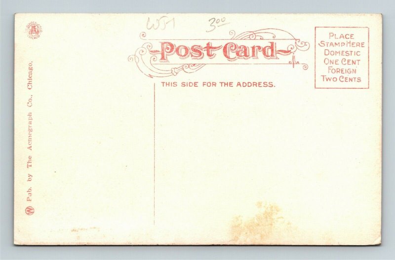 San Jose CA, Court House & Hall of Records, Vintage California Postcard