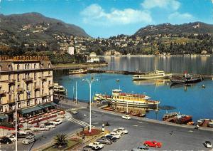 BT0486 Como piazza cavour car voiture   Italy