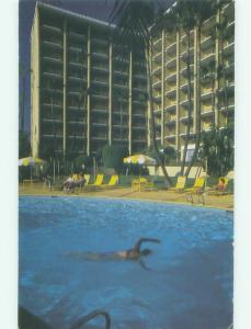 Pre-1980 SWIMMING POOL AT TOWN & COUNTRY HOTEL San Diego California CA HQ3091