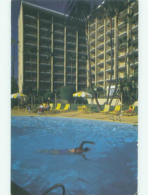 Pre-1980 SWIMMING POOL AT TOWN & COUNTRY HOTEL San Diego California CA HQ3091