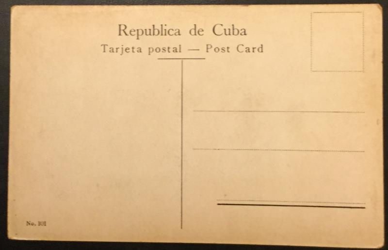 Postcard Unused Central Park Havana Cuba No 106 LB