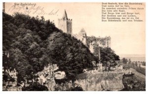 Germany   Dir Rudelsburg , Poem