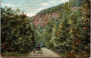 . CAMDEN, ME. MAIDEN CLIFF FROM TURNPIKE DRIVE. VTG POSTCARD Posted 1900~KA22