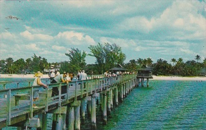 Florida Naples Fishing Pier 1973