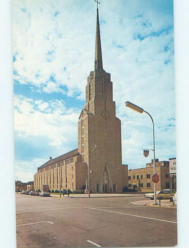 Unused Pre-1980 CHURCH SCENE Lacrosse - La Crosse Wisconsin WI G3607