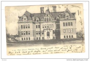 Exterior, High School, Pittsfield, Massachusetts,PU-1906