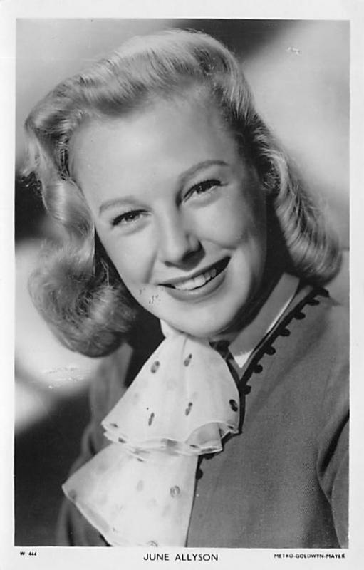 June Allyson Movie Star Unused 