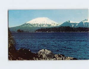 Postcard Mount Edgecomb near Sitka Alaska USA North America