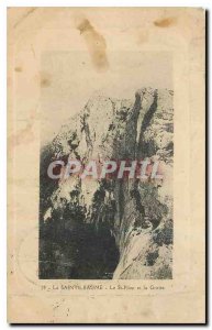 Old Postcard La Sainte Baume St Pilon and the Cave