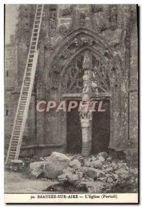 Old Postcard On Beauzee area L & # 39Eglise Army Portal