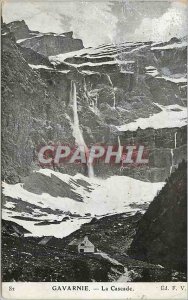 Old Postcard Gavarnie Cascade