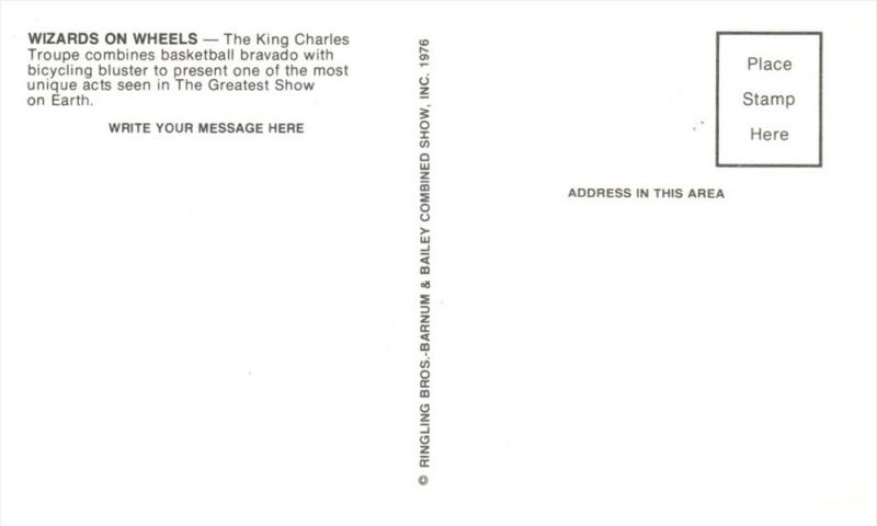 21338  Ringling Bros. Barnum Bailey Circus -  The King Charles Troupe, Wizard...