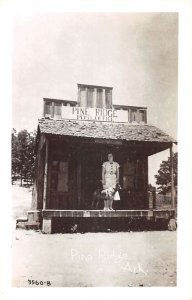 Pine Ridge Arkansas Post Office Real Photo Vintage Postcard AA43298