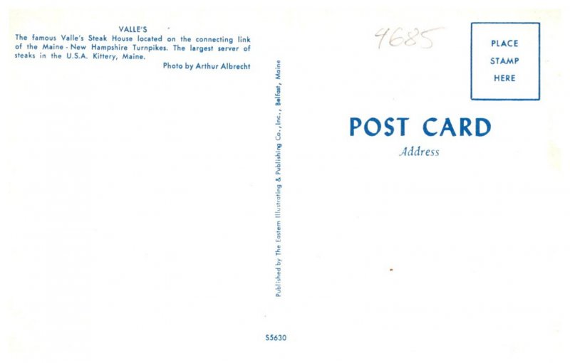 Maine  Kittery  Valle's   Steak House