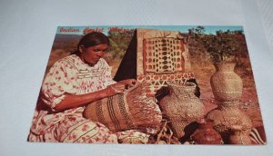 Indian Basket Maker Arizona Postcard Smith-Southwestern Inc. 982