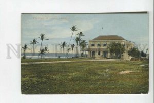 477373 Barbados seaside residence Vintage postcard