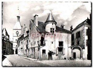 Modern Postcard Avallon Tour From & # 39Horloge And the 15th House