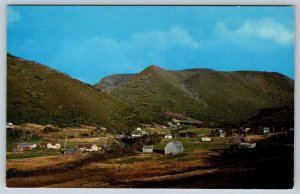 Red River Valley, Northern Cape Breton Nova Scotia, Vintage 1973 Chrome Postcard