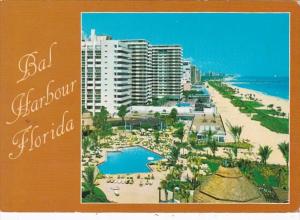 Florida Bal Harbour Beach Showing Sheraton Bal Harbour Hotel 1990