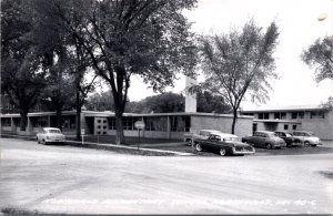 Real Photo Postcard Northwood Elementary School in Northwood, Iowa