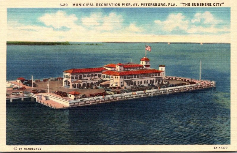 Florida St Petersburg Municipal Recreation Pier Curteich