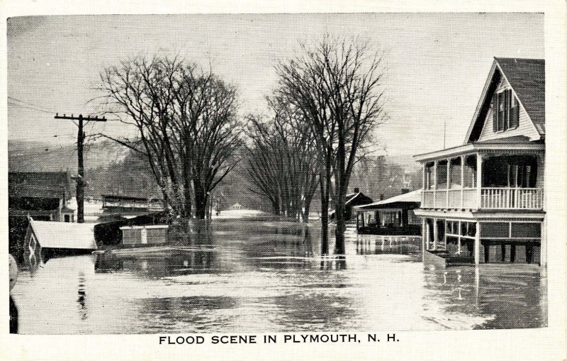 NH - Plymouth. Flood Scene, March 1936