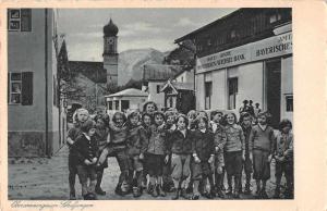 Oberammergau Germany School Children Antique Postcard J77602