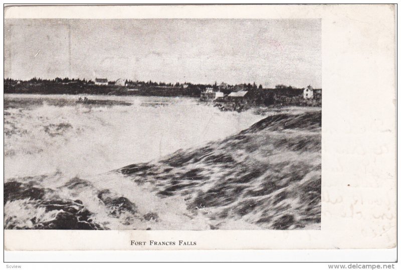 Fort Frances Falls, FORT FRANCES, Ontario, Canada, PU-1906