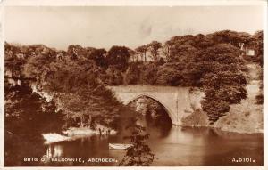 uk12198 bring o balgownie aberdeen scotland  real photo uk