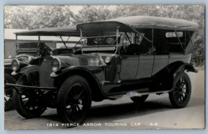 c1950's Pierce Arrow Touring Cars RPPC Photo Unposted Vintage Postcard