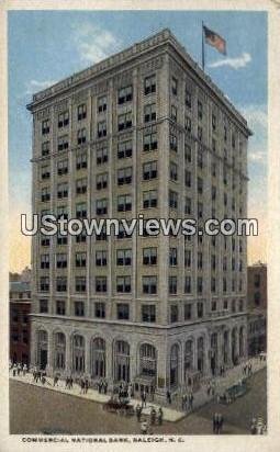 Commercial National Bank in Raleigh, North Carolina