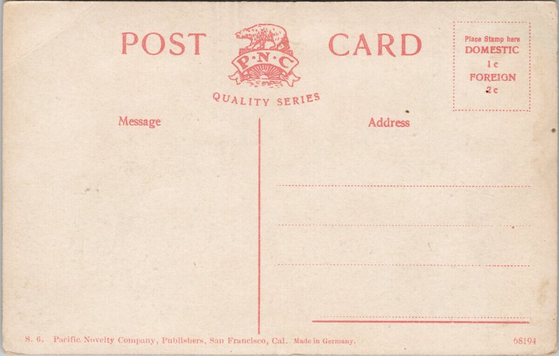 Seattle WA Second Avenue Unused Postcard F26