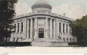 GUELPH, Ontario, 1906 ; Free Library