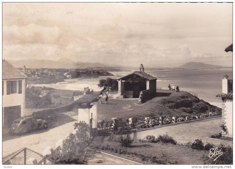 RP; BIDART, La Chapelle des Marins et la Plage, Les Trois Couronnes et les Mo...