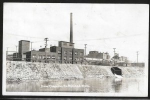 Dow Chemical Co., Midland, Michigan, Real Photo Postcard, Unused