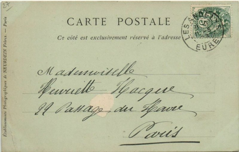 CPA LES ANDELYS Chateau Gaillard (1148152)