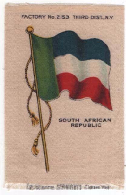 Tobacco Silk, SOUTH AFRICAN REPUBLIC, Egyptienne Straight...